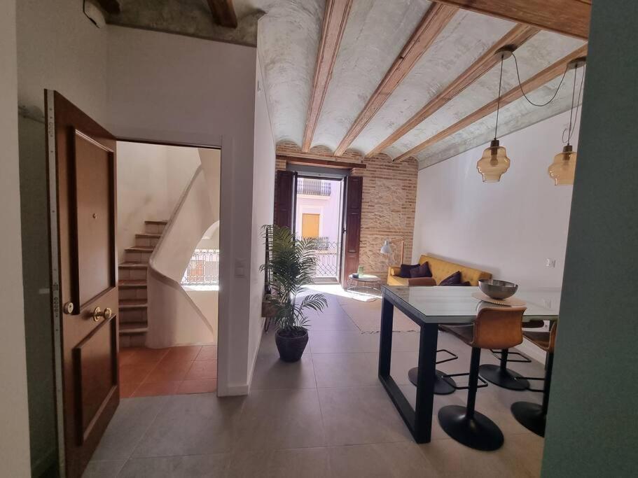 Centrica Y Encantadora Vivienda. Valencie Exteriér fotografie